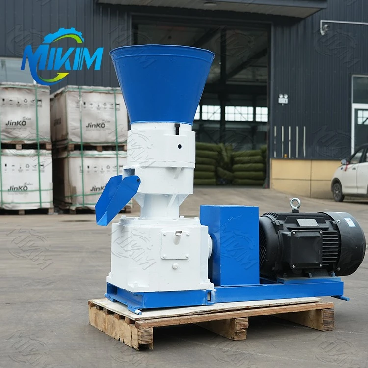 Máquina de pellets de heno