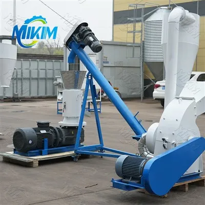 Línea de producción de pellets de combustible de alta eficiencia